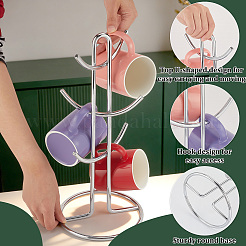 2 porta tazza in ferro&nbsp;AJEW-WA0003-74A