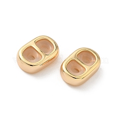 Латунные силиконовые слайд-шармы KK-C099-06B-G