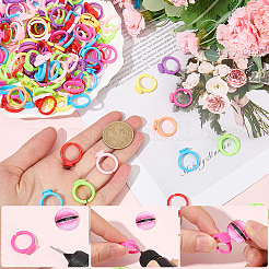 200 componente per anello aperto in acrilico&nbsp;SACR-SC0001-27