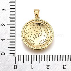 Стойки обшивки латунь микро проложить Циркон подвеску&nbsp;KK-K401-93G