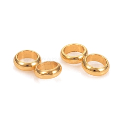 201 ステンレス鋼スペーサーバー  二重リング  数8形状  ゴールドカラー  9.8x5x2mm  穴：3.2mm&nbsp;STAS-I150-06A-G