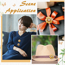 20шт цветок пришить стразами&nbsp;DIY-MA0006-93