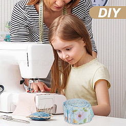 Baumwollstoffe mit Blumenmuster&nbsp;DIY-WH0588-11B