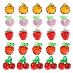 Pendenti acrilici 30pz 5 stili&nbsp;MACR-CJ0002-11