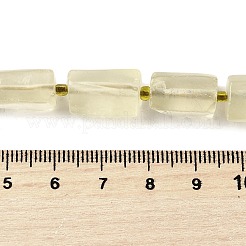 Естественный лимонный кварц нитей бисера G-L552R-01