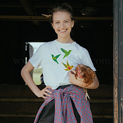 США 1 шт ПЭТ выдалбливают трафареты для рисования DIY-FG0005-14E