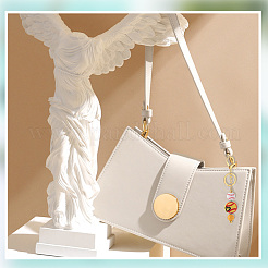 24 шт. 2 цветных застежки для брелка из сплава&nbsp;KEYC-SC0001-81