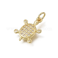 Messing micro pave klare zirkonia anhänger&nbsp;LS-CU-L001-10G-02