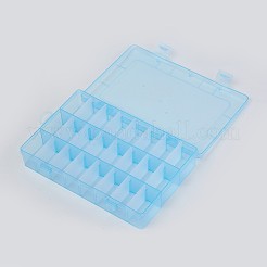 Пластиковые съемные контейнеры для бусинок&nbsp;LS-CON-WH0070-84B