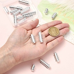 20 шт. 4 стиля латунных магнитных застежек-слайдеров&nbsp;KK-CJ0002-40