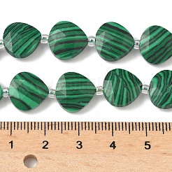 Синтетического малахита бисер нитей G-D316-A11