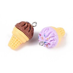 Подвески из непрозрачной смолы&nbsp;RESI-T056-04M