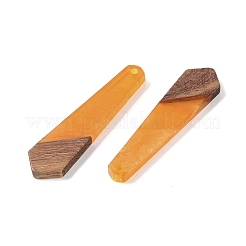 Подвески из смолы и дерева WOOD-F015-05E