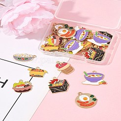 30шт 7 стиля подвески из сплава с эмалью&nbsp;ENAM-FS0003-22