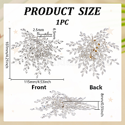 1 шт. латунная фурнитура для украшения волос KK-FG0001-31