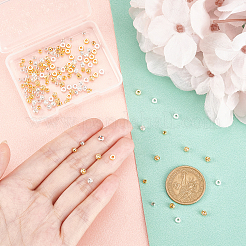 180шт 6 стильные латунные бусины&nbsp;KK-CA0001-62