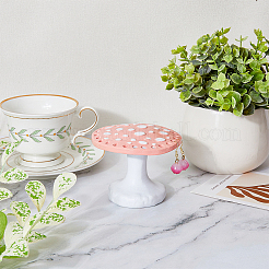 Подставки для серег из смолы с 26 отверстием в виде гриба EDIS-WH0012-31B