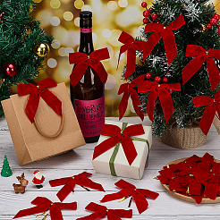 Полиэстер бант аксессуары для костюма&nbsp;DIY-WH0504-757