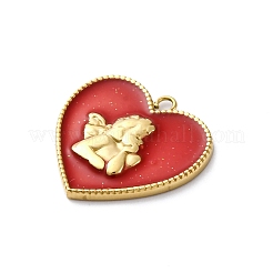 Подвески из нержавеющей стали 304 с эмалью&nbsp;STAS-S163-12G