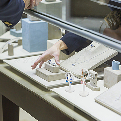 2 комплект из 2-х акриловых подставок для сережек&nbsp;EDIS-GA0001-05B