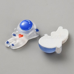 Cabujones decodificados de resina transparente&nbsp;LS-RESI-WH0077-51F-01