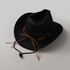 Cappello da cowboy in poliestere&nbsp;AJEW-WH0481-611I
