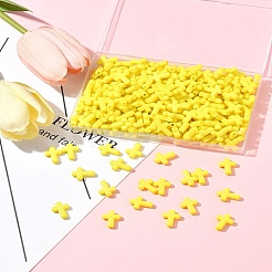 200 шт. Непрозрачные акриловые бусины SACR-FS0001-40C