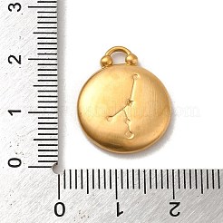 Ciondoli in acciaio inox 304&nbsp;STAS-L022-306MG-04