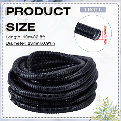 Manguera de aislamiento térmico de PVC&nbsp;AJEW-WH0643-016A