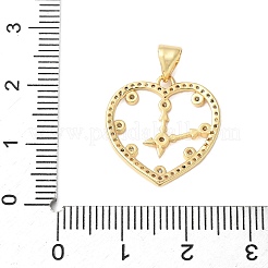 Латунные микро проложить кубического циркония подвески&nbsp;KK-D357-10B-G