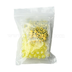 200 шт. Непрозрачные акриловые бусины MACR-FS0001-87