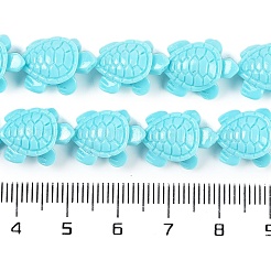 Нити резных бусин из синтетического коралла&nbsp;CORA-L020-A-15