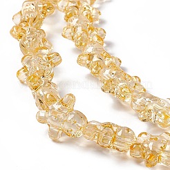 Perle di vetro trasparente&nbsp;GLAA-P005-N03