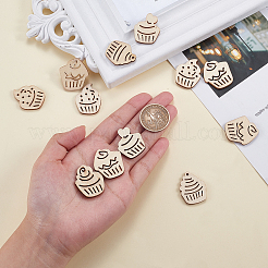 Незавершенные украшения из дерева WOOD-CJ0001-48