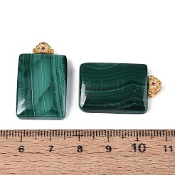 Природного малахита подвески&nbsp;G-T143-35A