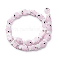 Бусы лэмпворк ручной работы&nbsp;LAMP-G154-07N