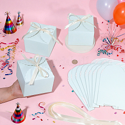 20 boîte cadeau carrée pliable en papier&nbsp;CON-PH0003-52A