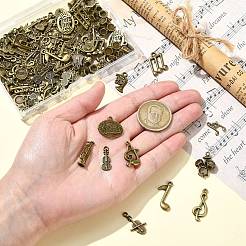 100 pcs 20 styles pendentifs en alliage de style tibétain&nbsp;FIND-CJ0003-88