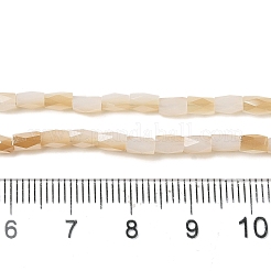 Стеклянные бусины с гальваническим покрытием &nbsp;GLAA-P068-HR03