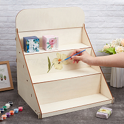 Деревянные стенды DIY-WH0699-07