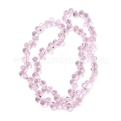 Прозрачные стеклянные бусины GLAA-Z017-01L