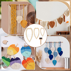 Деревянный ткацкий станок&nbsp;AJEW-BC0008-74A