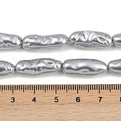 Гальванические стеклянные бусины&nbsp;GLAA-H039-03D