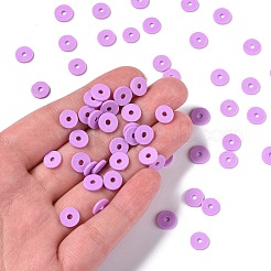 240гр 24-хцветные бусины из полимерной глины ручной работы CLAY-JP0001-08-8mm