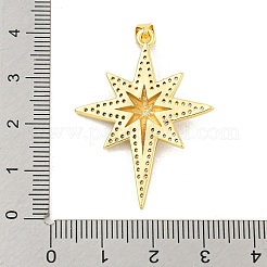 Покрытие стойки латунь микропаве прозрачные подвески из кубического циркония&nbsp;KK-K341-72G