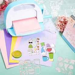 Углеродистая сталь разрезает трафареты DIY-WH0309-1729