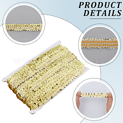 Отделка блестками из полиэстера&nbsp;OCOR-WH20012-79C