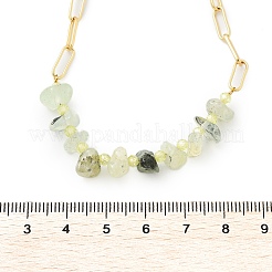 Colliers de perles en quartz rutile naturel&nbsp;NJEW-C070-04G-05