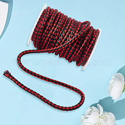 10 м круглый плетеный шнур из искусственной кожи&nbsp;LC-GF0001-13A