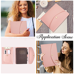 Обложка для блокнота из искусственной кожи AJEW-WH20064-71C